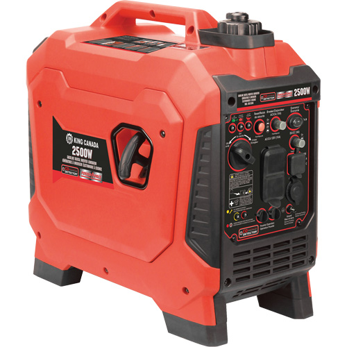 Inverter Generator, 2500 W Surge, 1800 W Rated, 4.2 L Tank Helyx Safety & Industrial Supplies