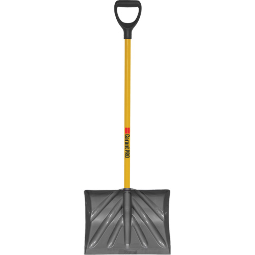 Pro Scraper Shovel, Polypropylene Blade, 18" Wide, D-Grip Handle Helyx Safety & Industrial Supplies