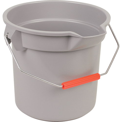 Brute&reg; Bucket, 3.5 US Gal. (14 qt.) Capacity, Grey Helyx Safety & Industrial Supplies
