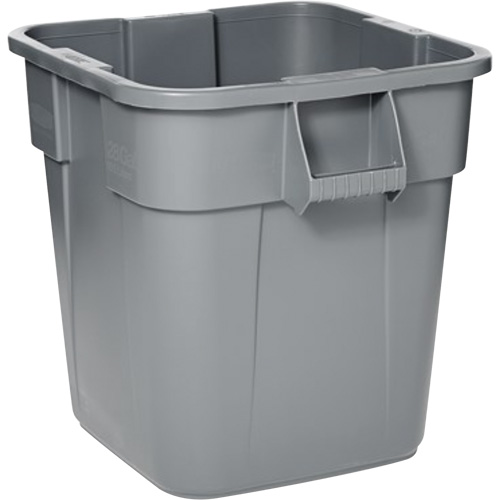 Square Brute&reg; Containers, Polyethylene, 28 US gal. Helyx Safety & Industrial Supplies