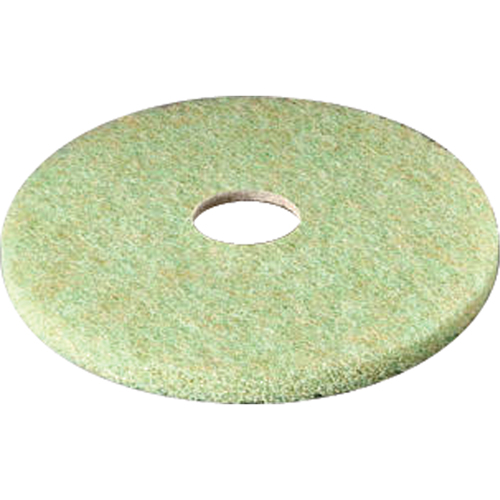 5000 Topline Pre-Burnish Pad, 17", Burnishing/Cleaning/Scrubbing, Brown/Green Helyx Safety & Industrial Supplies