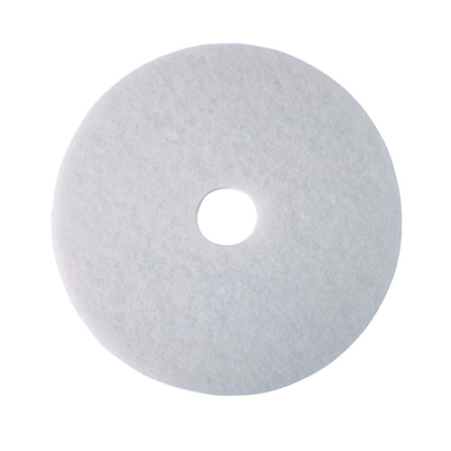 Tampon de polissage pour planchers, 17", Polissage, Blanc Helyx Safety & Industrial Supplies