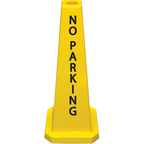 "No Parking" Lamba Traffic Cones, English Helyx Safety & Industrial Supplies