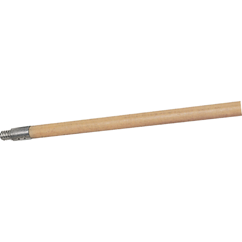 Manche de balais en mousse structur&eacute;e, Bois, Pointe Filetage ACME, 15/16" dia, 60" lo Helyx Safety & Industrial Supplies