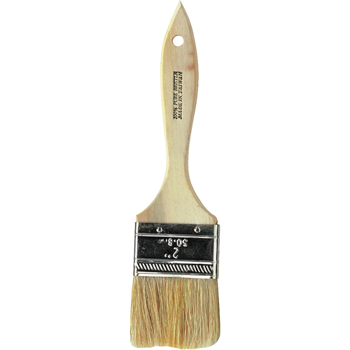 Chip Paint Brush, White China, Wood Handle, 1" Width Helyx Safety & Industrial Supplies