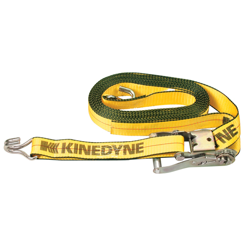 Ratchet Straps, Wire Hook, 2" W x 30' L, 1670 lbs. (757 kg) Working Load Limit Helyx Safety & Industrial Supplies