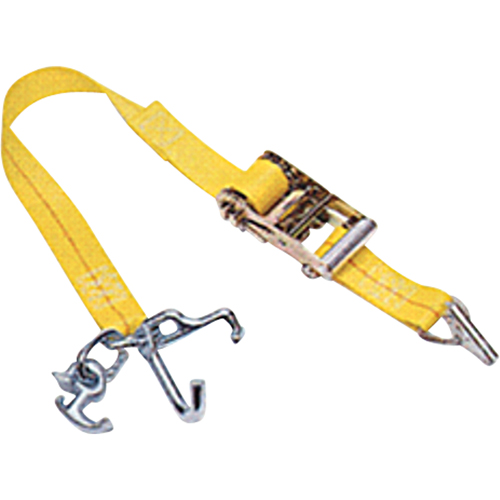 Auto Tie-Downs with Universal Lock, Ratchet, 2" W x 7' L, 1367 lbs. (620 kg) WLL Helyx Safety & Industrial Supplies
