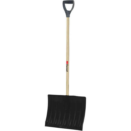 Nordic Snow Shovel, Polypropylene Blade, 17-3/4" Wide, D-Grip Handle Helyx Safety & Industrial Supplies