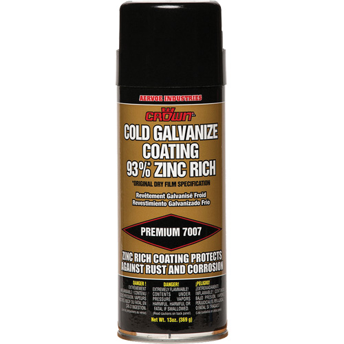 Cold Galvanizing Compound, Aerosol Can Helyx Safety & Industrial Supplies