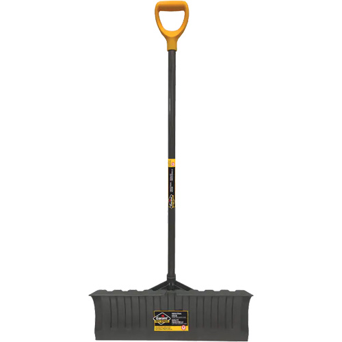 Pro Snow Pusher, Polypropylene Blade, D-Grip Handle, 20-3/4" W Helyx Safety & Industrial Supplies