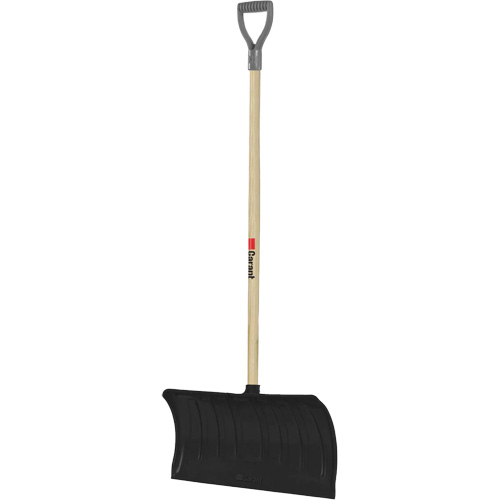 Nordic Snow Pusher, Polypropylene Blade, D-Grip Handle, 20-3/4" W Helyx Safety & Industrial Supplies