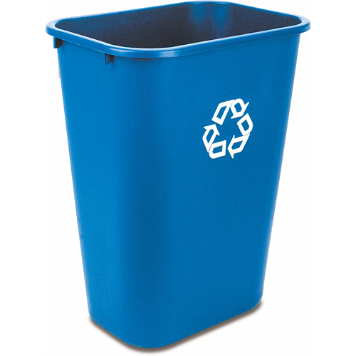 Contenant de recyclage, De bureau, Plastique, 41-1/4 pintes US Helyx Safety & Industrial Supplies