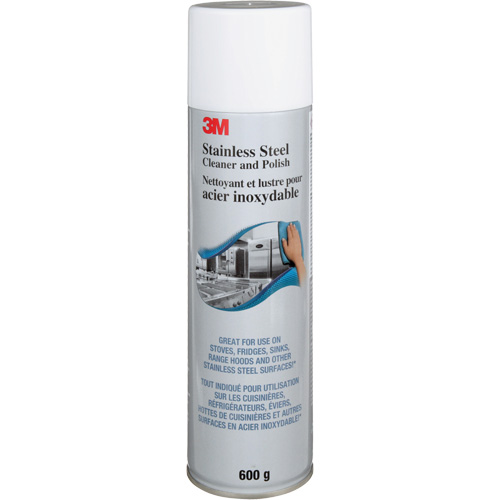 Stainless Steel Cleaner & Polish, 21.5 oz., Aerosol Can Helyx Safety & Industrial Supplies
