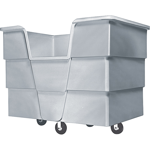 Chariot Starcart jumbo, Poly&eacute;thyl&egrave;ne, 65" lo x 45" la x 54" h, Volume 60 pi³, Capacit&eacute; 1500 lb Helyx Safety & Industrial Supplies