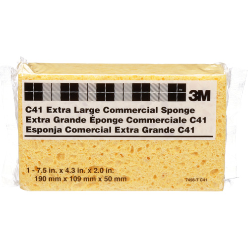&eacute;ponges de format commercial, Cellulose, 4-1/2" la x 7-1/2" l Helyx Safety & Industrial Supplies