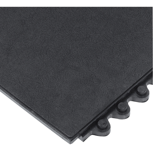 24/Seven&reg; Matting, Rubber, 3' W x 3' L, 5/8" Thick, Black Helyx Safety & Industrial Supplies