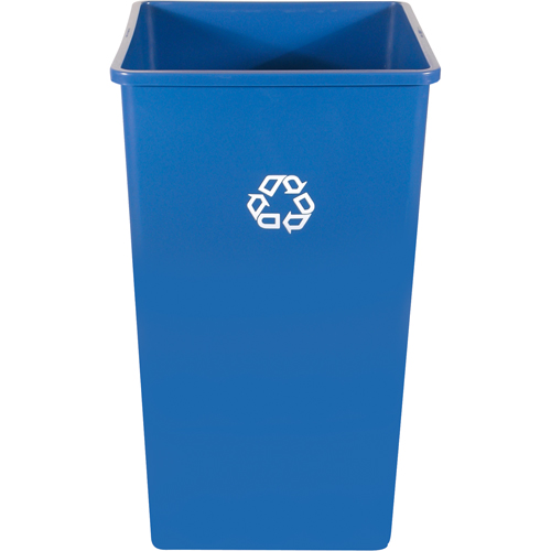 Contenant pour poste de recyclage, Vrac, Plastique, 50 gal. US Helyx Safety & Industrial Supplies