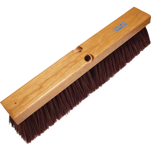 Balai-brosse robuste pour garage et b&eacute;ton, 24", Cors&eacute;/Ferme, Soies Polypropyl&egrave;ne Helyx Safety & Industrial Supplies