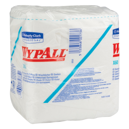 X60 Washcloth, All-Purpose, 12-1/2" L x 12" W Helyx Safety & Industrial Supplies
