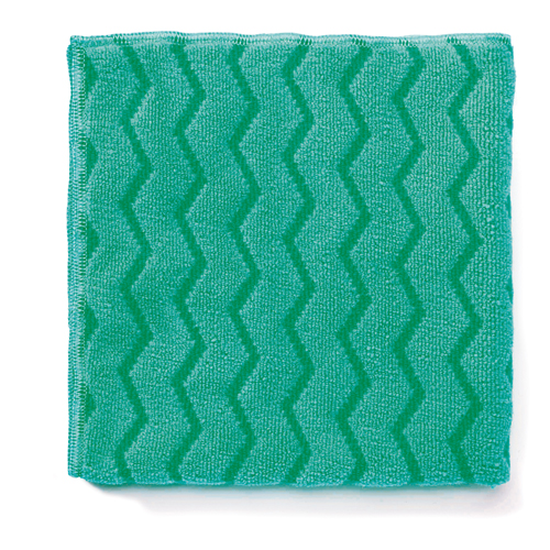 Chiffon de nettoyage Hygen, Microfibre, Vert Helyx Safety & Industrial Supplies