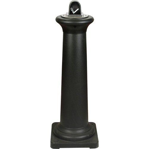 Cendriers Groundskeeper Tuscan, Sur pied, M&eacute;tal, Capacit&eacute; 1 gal. US, Hauteur 38-1/2" Helyx Safety & Industrial Supplies
