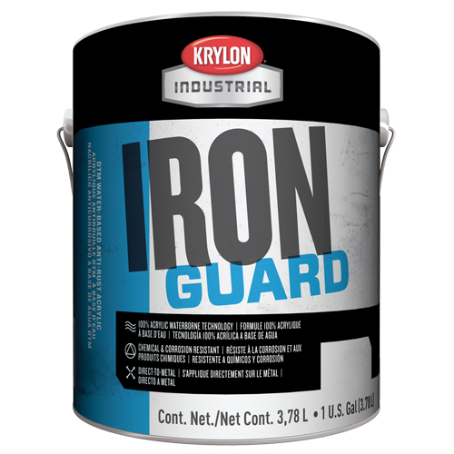 &eacute;mail industriel &agrave; base d'eau Iron Guard, Gallon, Bleu Helyx Safety & Industrial Supplies