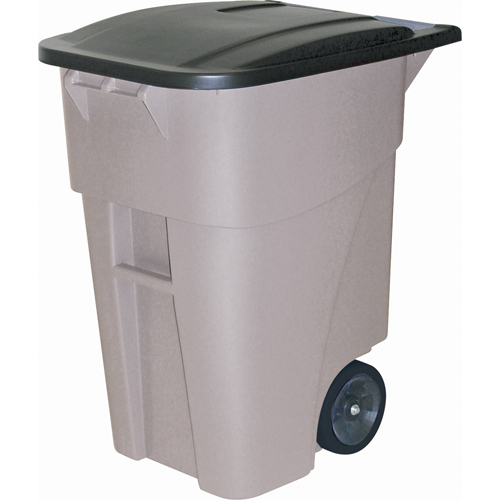 Brute&reg; Roll Out Containers, Plastic, 50 US gal. Helyx Safety & Industrial Supplies