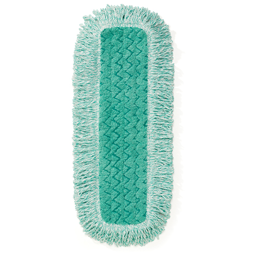 Tampons &agrave; &eacute;pousseter Hygen avec frange, Style Boucles et crochets, Microfibre, 18" lo x 6" la Helyx Safety & Industrial Supplies