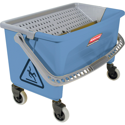Microfibre Finishing Bucket, 10.75 US Gal. (43 qt.) Capacity, Blue Helyx Safety & Industrial Supplies