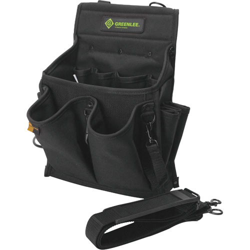 Tool Bag, Nylon, 20 Pockets, Black Helyx Safety & Industrial Supplies