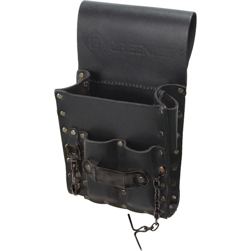 Poche pour ceinture porte-outils, Porte-outil multiple, Cuir, 5 Poches Helyx Safety & Industrial Supplies