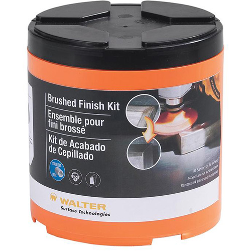 Brushed Finish Kit for Flat Surfaces Helyx Safety & Industrial Supplies