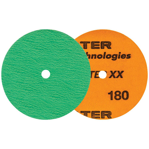 Quick-Step XX Sanding Disc, 4-1/2" Dia., 180 Grit, Ceramic Helyx Safety & Industrial Supplies