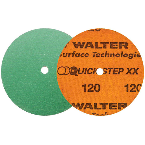 Disque de ponçage QUICK-STEP XX, dia 5", Grain 120, C&eacute;ramique Helyx Safety & Industrial Supplies