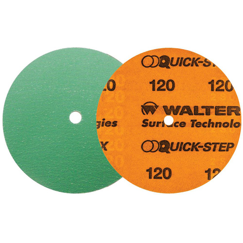 Disque de ponçage QUICK-STEP XX, dia 6", Grain 120, C&eacute;ramique Helyx Safety & Industrial Supplies