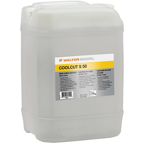 COOLCUT S-50 Water-Miscible Cutting Lubricant, 20 L Helyx Safety & Industrial Supplies