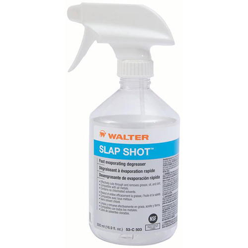 Pulv&eacute;risateur &agrave; main reremplissable vide pour SLAP SHOT, Ronde, 500 ml, Plastique Helyx Safety & Industrial Supplies