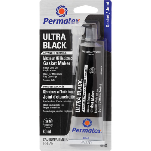 Compos&eacute; &agrave; joints Ultra Black, Tube, Noir Helyx Safety & Industrial Supplies