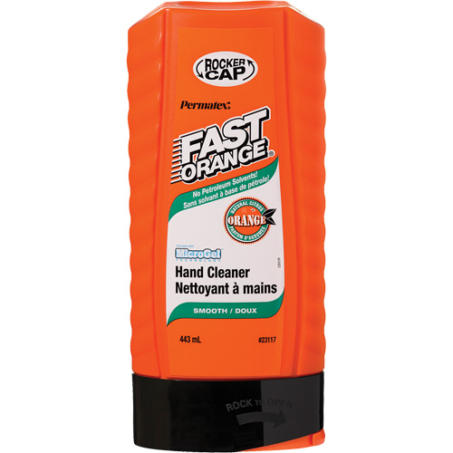 Nettoyant &agrave; mains, Pierre ponce, 443 ml, Bouteille, Orange Helyx Safety & Industrial Supplies