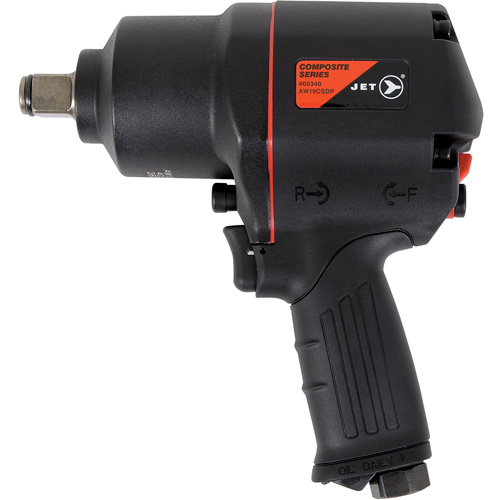 Cl&eacute; &agrave; chocs s&eacute;rie Composite super robuste AW19CSDP, Prise 3/4", Entr&eacute;e d'air 3/8" NPT, Tr/min &agrave; vide 6800 Helyx Safety & Industrial Supplies