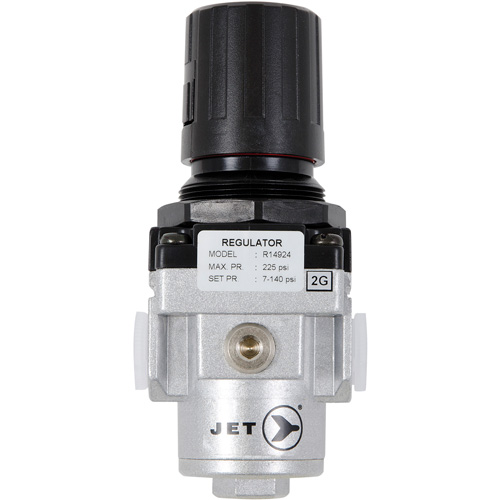R&eacute;gulateur de d&eacute;bit dair interm&eacute;diaire, 3/8" NPT, PSI max. de 220 PSI, Canalisation Helyx Safety & Industrial Supplies