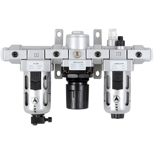 Filtre &agrave; air interm&eacute;diaire en trois parties, r&eacute;gulateur & lubrificateur AFRLMI38, 3/8" NPT Helyx Safety & Industrial Supplies