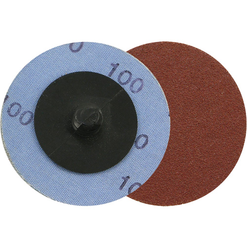 Disque de ponçage &agrave; support en tissu, 2" dia., Grain A50, Oxyde d'aluminium Helyx Safety & Industrial Supplies