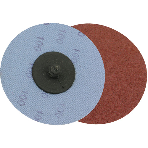 Disque de ponçage &agrave; support en tissu, 3" dia., Grain A50, Oxyde d'aluminium Helyx Safety & Industrial Supplies