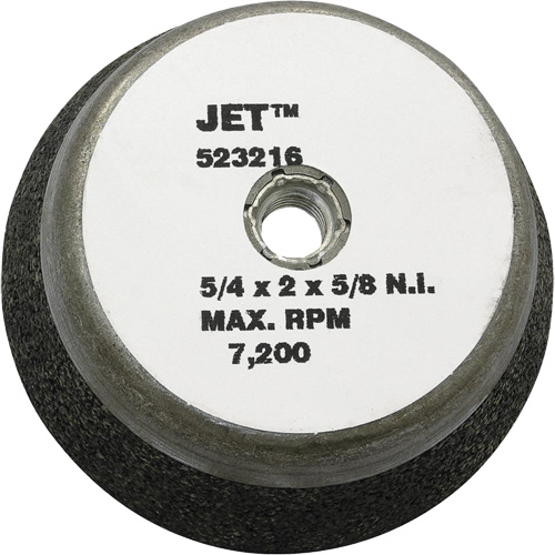 Meule boisseau &agrave; liant de r&eacute;sine, 5" x 2", Arbre 5/8"-11 Helyx Safety & Industrial Supplies
