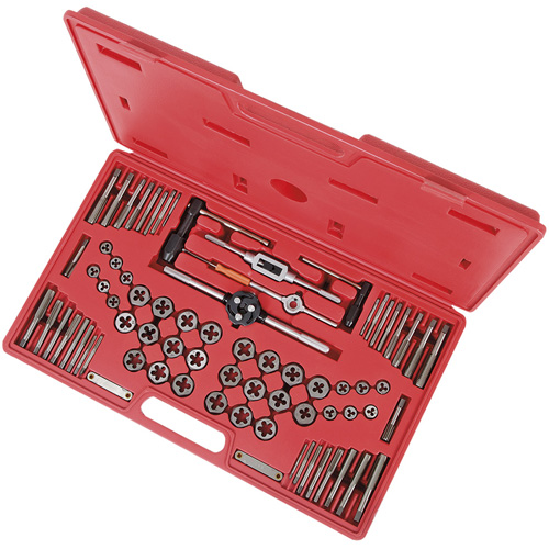 Jeu de tarauds et fili&egrave;res SAE/m&eacute;trique en alliage de premi&egrave;re qualit&eacute;, 76 Morcea Helyx Safety & Industrial Supplies