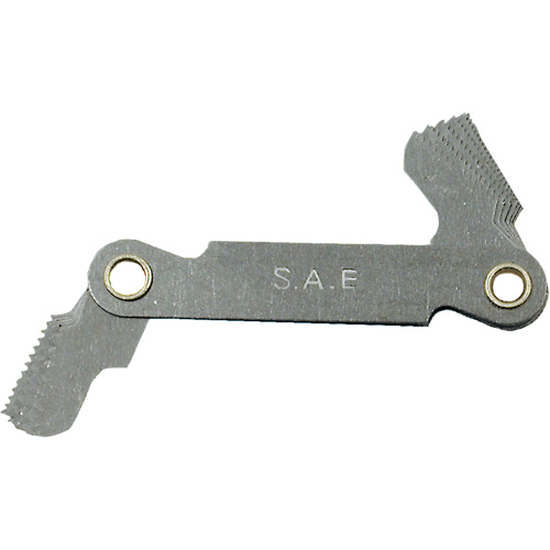 Jauge d'inclinaison du filetage SAE Helyx Safety & Industrial Supplies