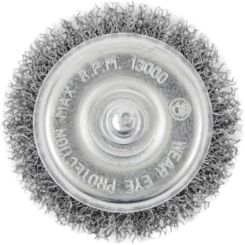 Brosse coupelle sertie sur tige Helyx Safety & Industrial Supplies