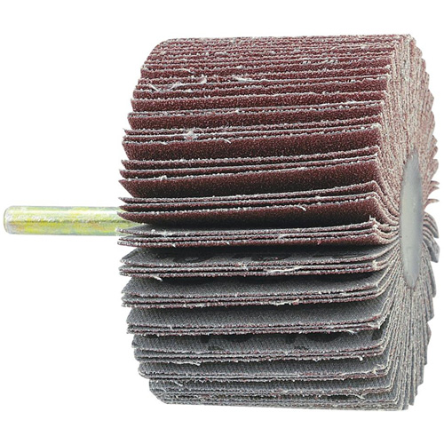 Shaft Mounted Flapwheel, 60 Grit, 1-1/2" x 1/4" Helyx Safety & Industrial Supplies