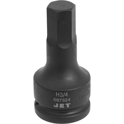 Douille embout &agrave; chocs, Hexagonale, 3/4" x Prise 3/4" Helyx Safety & Industrial Supplies
